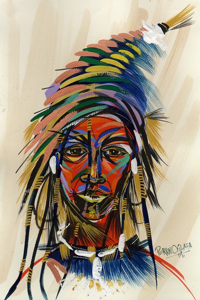 هل أنا من السكان الأصليين 1 ، 2008 بواسطة Oglafa Ebitari Perrin